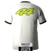 Polera Hamilton 44 - Blanca (Cuello Redondo) - Imagen 2