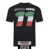 Polera Sergio Pérez 11 Tricolor - Negra - Imagen 2