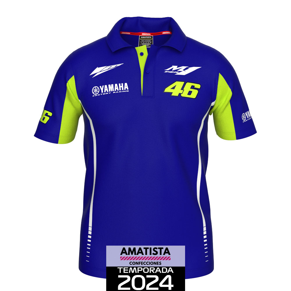 Polera Valentino Rossi 2024 (Cuello Polo)