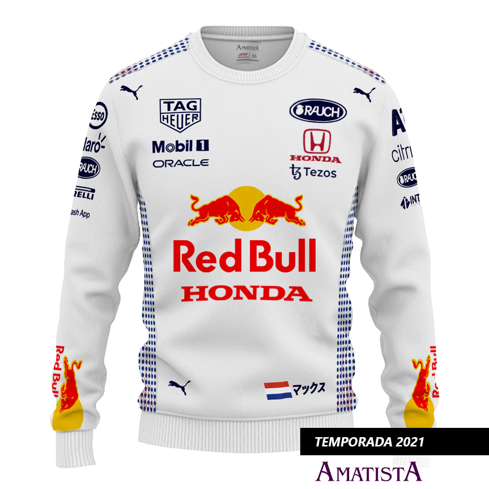 Polerón Red Bull Japón 2021 (Sin gorro, sin cierre)