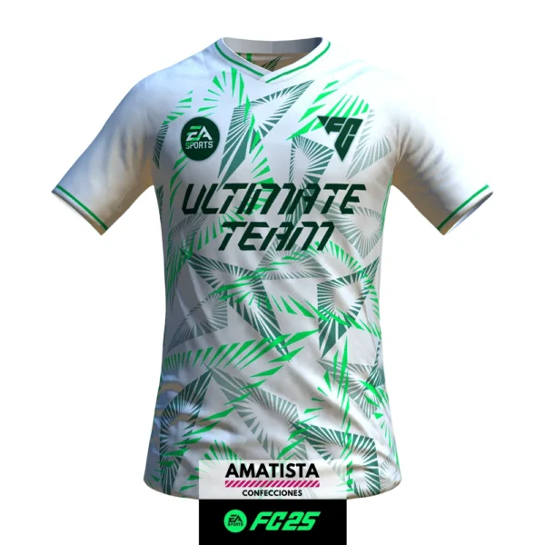 Polera UT25 Fundadores Blanca (Cuello en V)