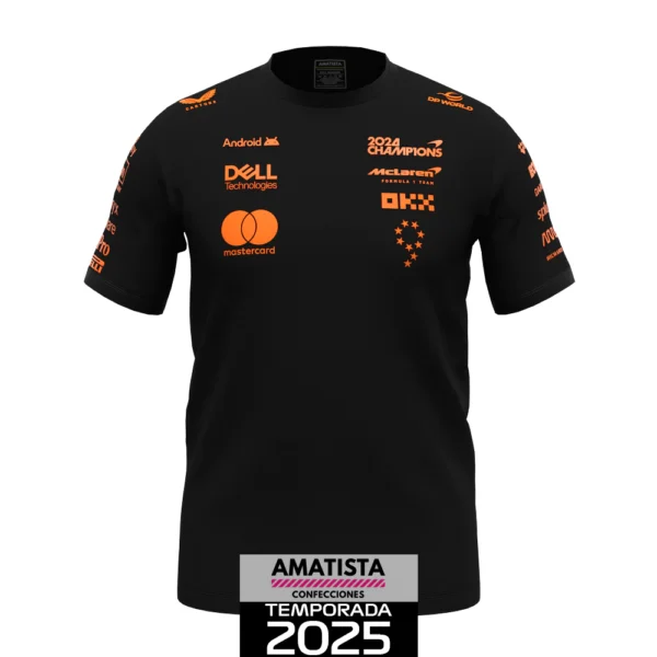 Polera McLaren 2024 Constructors' Champions - Negro