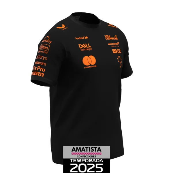 Polera McLaren 2024 Constructors' Champions - Negro - Imagen 4