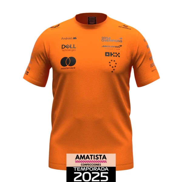 Polera McLaren 2024 Constructors' Champions - Naranjo