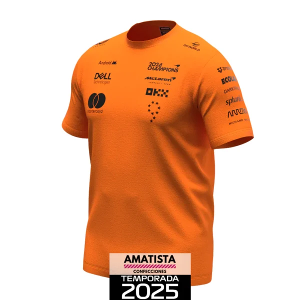 Polera McLaren 2024 Constructors' Champions - Naranjo - Imagen 3