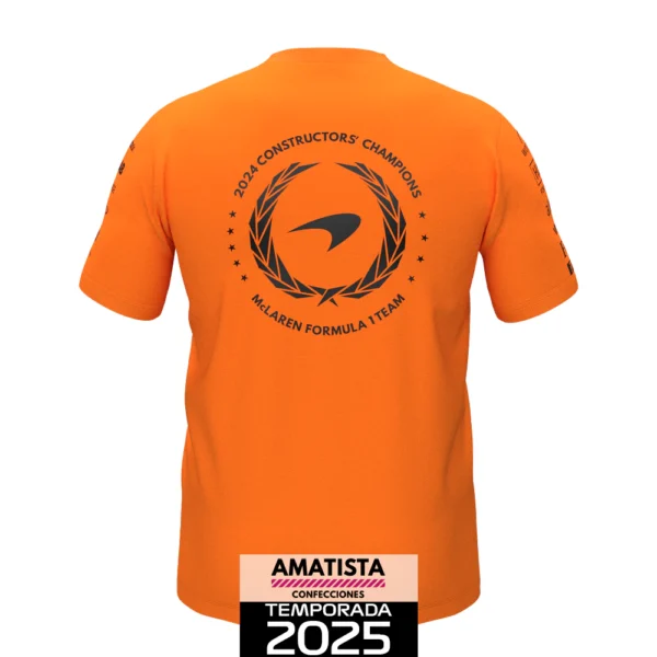 Polera McLaren 2024 Constructors' Champions - Naranjo - Imagen 2