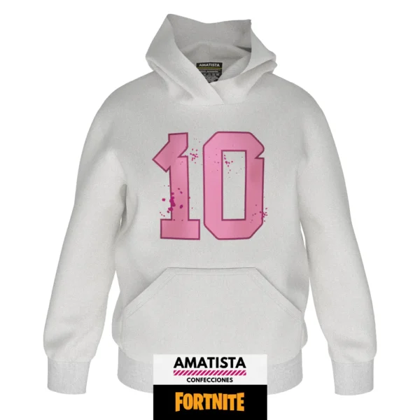 Polerón Infantil Fortnite Messi (Canguro)