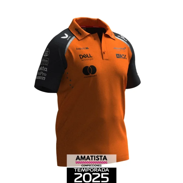 Polera McLaren 2025 - Cuello Polo - Imagen 4