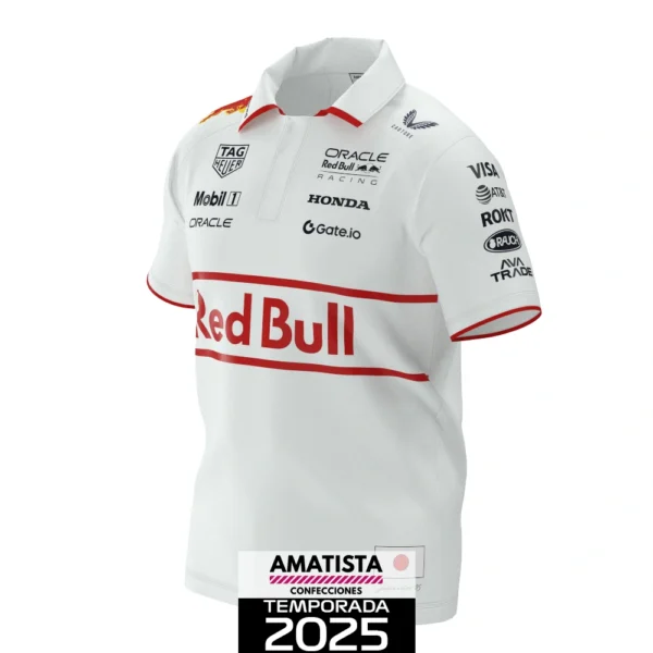 Polera Red Bull Japón 2025 (Cuello Polo) - Imagen 3