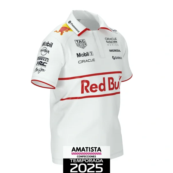 Polera Red Bull Japón 2025 (Cuello Polo) - Imagen 4