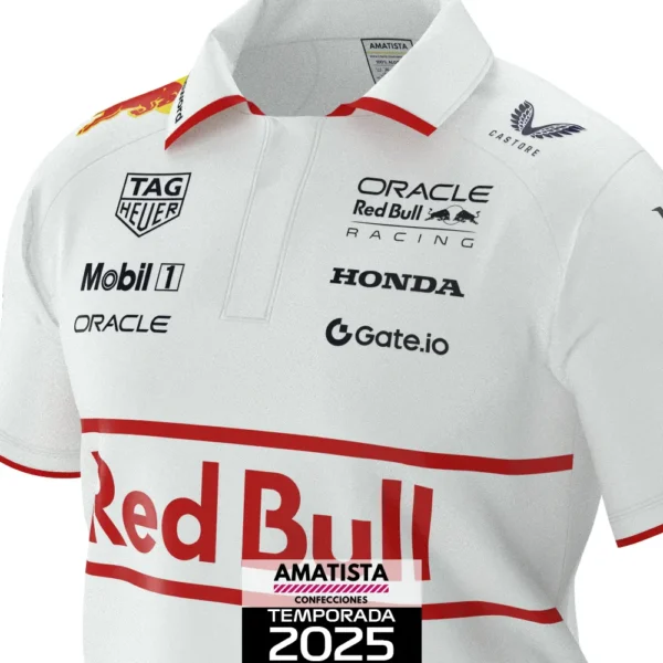 Polera Red Bull Japón 2025 (Cuello Polo) - Imagen 5